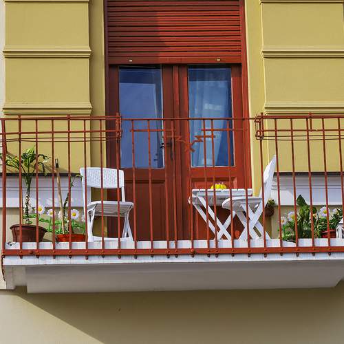 The balcony