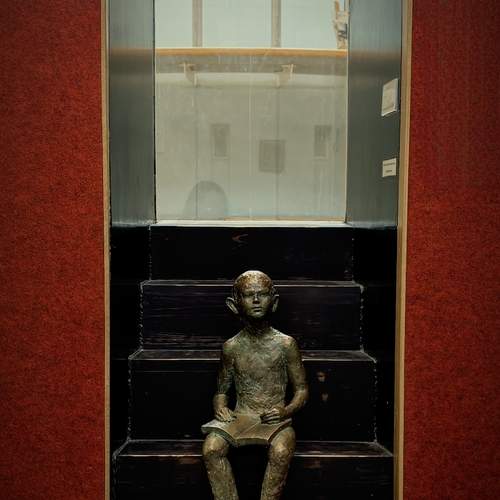 The Reader on the Black Stairs