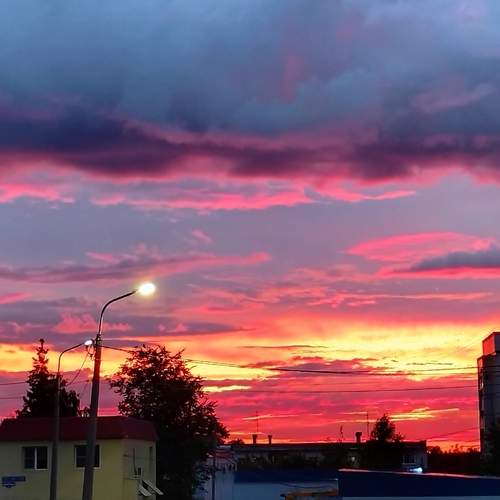 Закатные облака