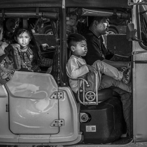 Glimpses in Transit