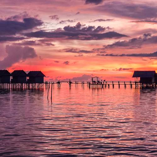 Sunset Raja Ampat Indonesia