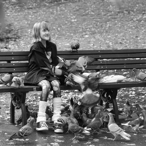 A pigeon lover