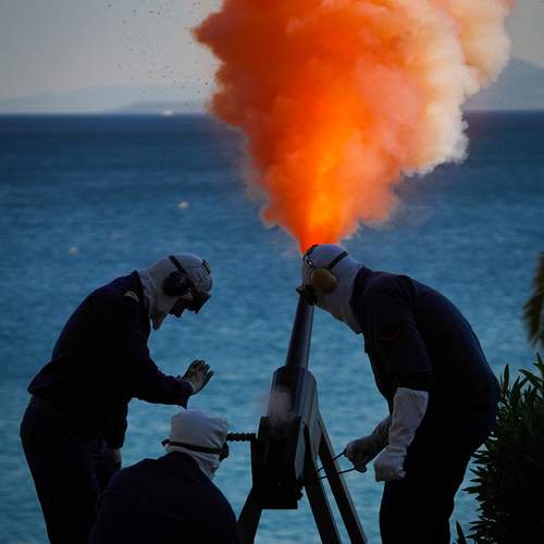 Greece Naval Salute