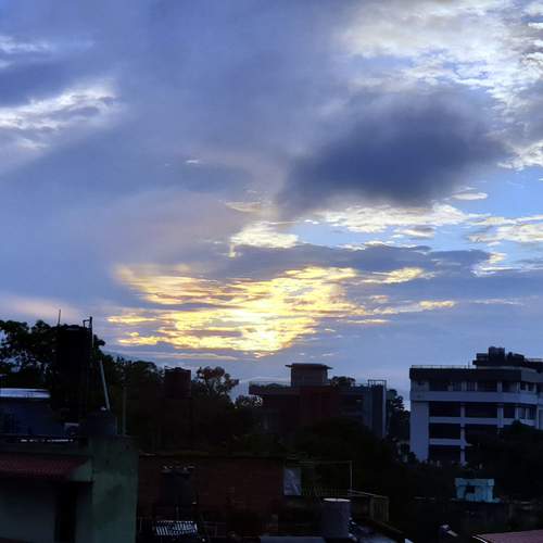 Dawn Painted in Clouds