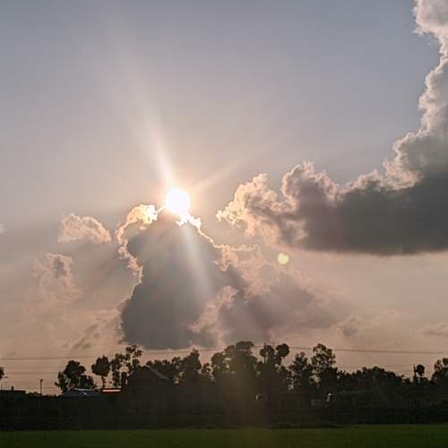 Golden Beams Above
