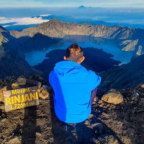 Summit Mount Rinjani