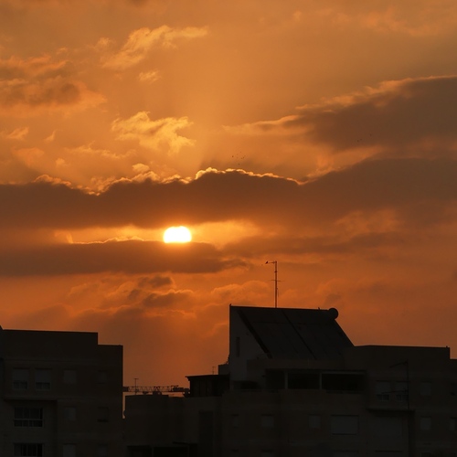 July sunrise