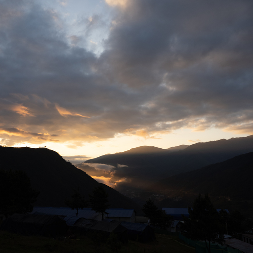 Dawn Over Dirang Valley