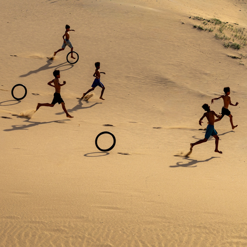 Games among the sands