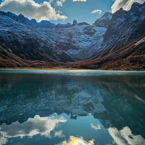Clouds Over Laguna Esmeralda