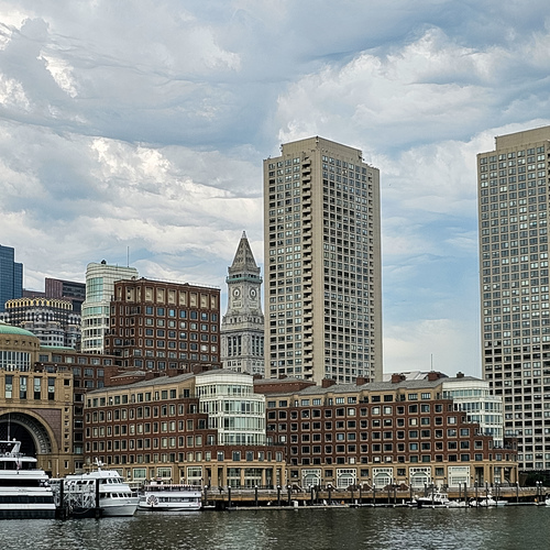 Cloud Tapestry — Boston Harbor