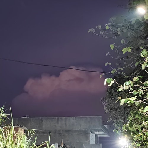 Dancing cloud