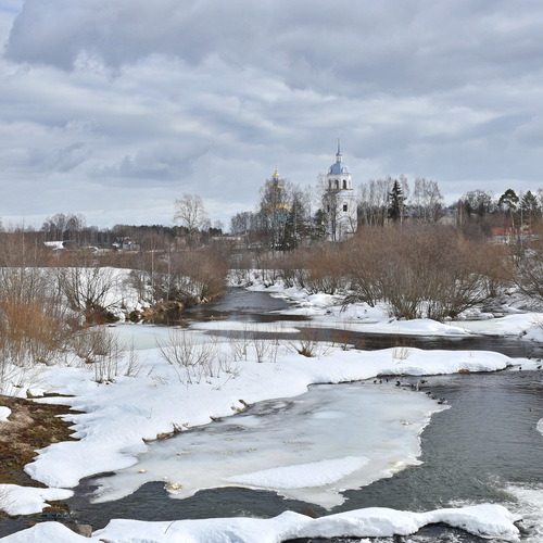 Март в глубинке.