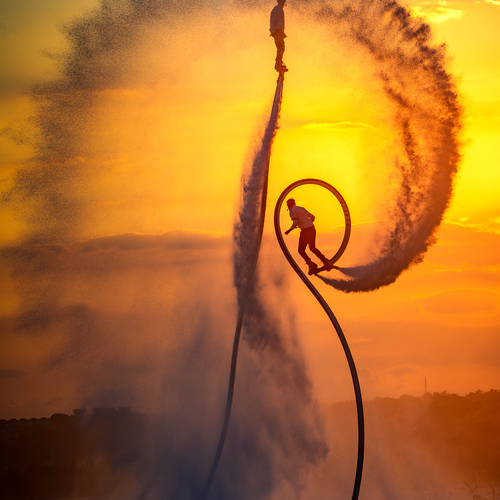 Flyboarding