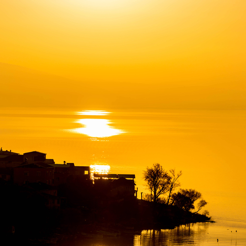 Sunset at Gölyazı