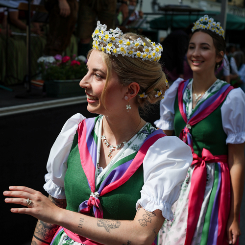Narzissen Fest. Die Königin