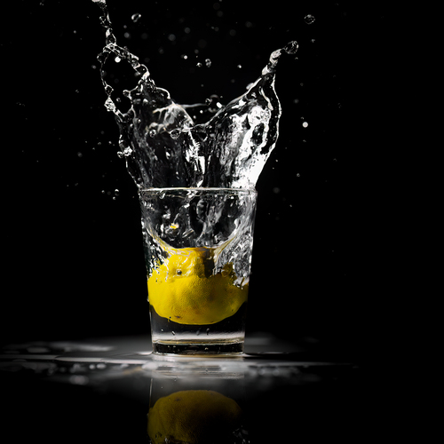 The splash
