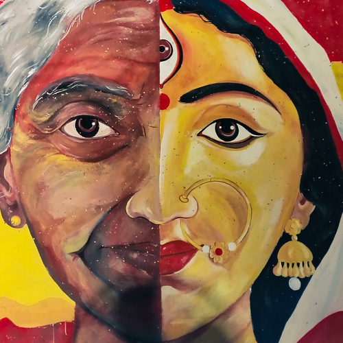 Two Faces, One Soul: The Journey of Time