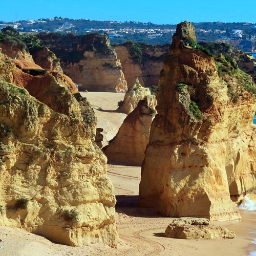 Beach and rocks