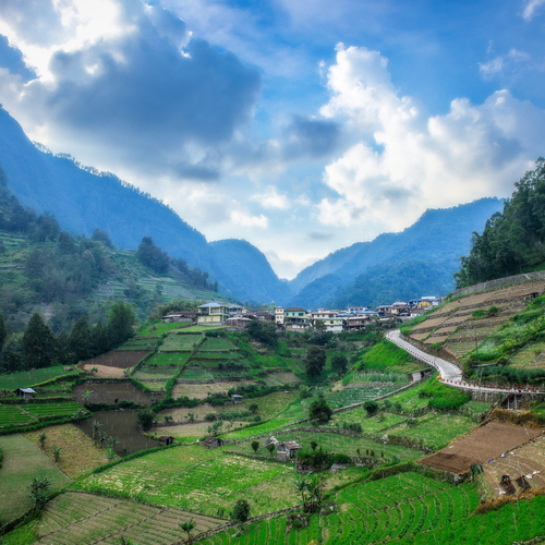 Cradled by Mount Lawu