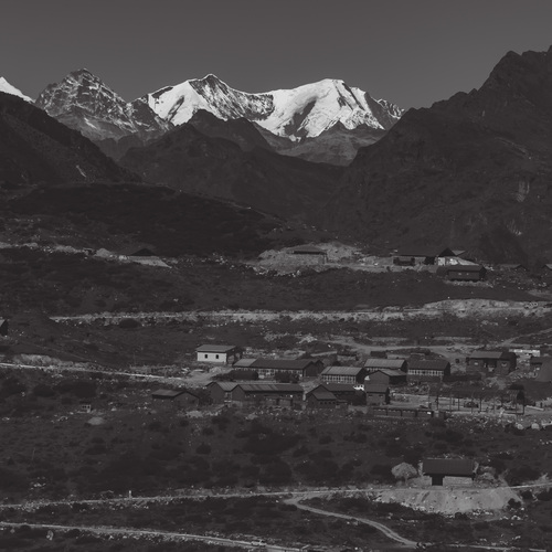 Mountain village