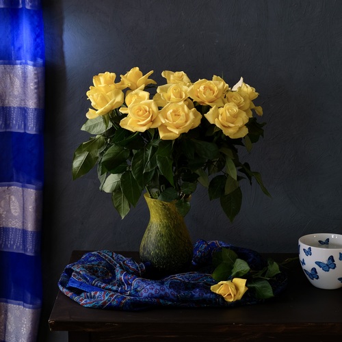 Yellow roses