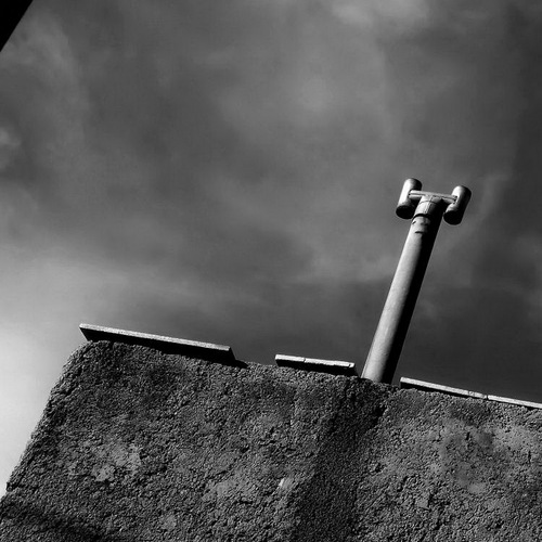 Alone on the roof