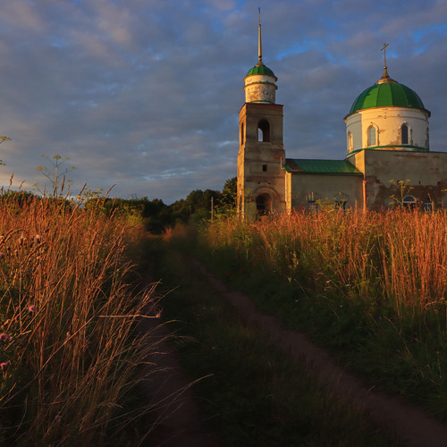 Церковь Бахтина, в селе Барышье Брянской области.