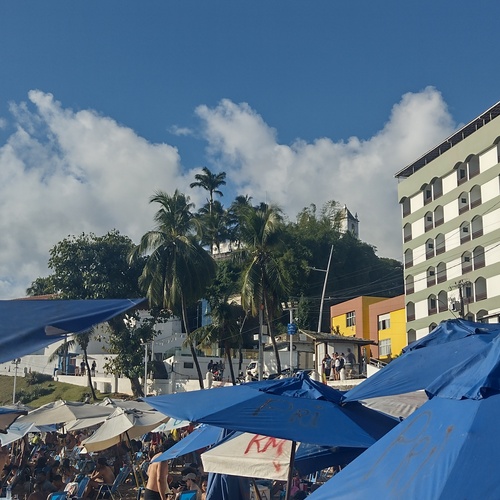 Playa en sector Bahia.