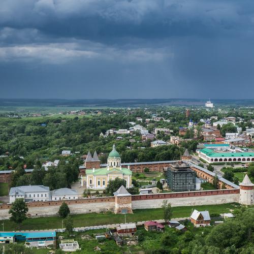 В Зарайске дожди
