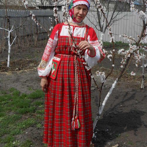 Русский наряд Севера.