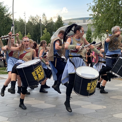 Белорусские барабанщики.