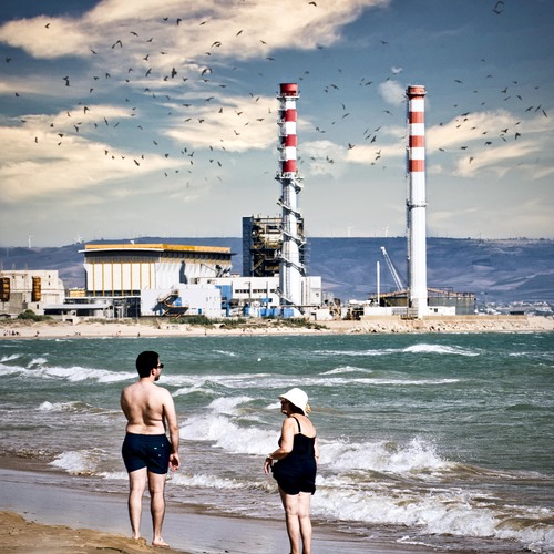Sicily | Summer, sand, sun, at the power station beach #2