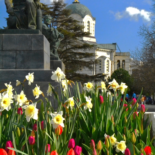 Севастополь. Весна на Центральном городском холме