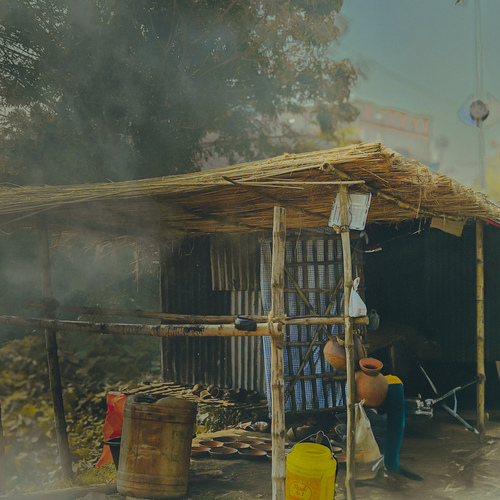 A Smoky Hut