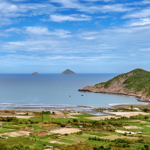 Coastal Harmony – Hills, Fields and Islands
