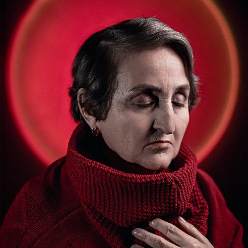 My mother portrait closed