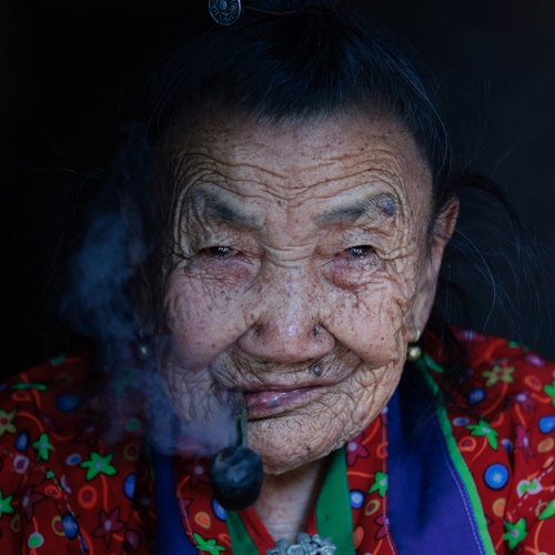 Wisdom\'s Vibrant Grin