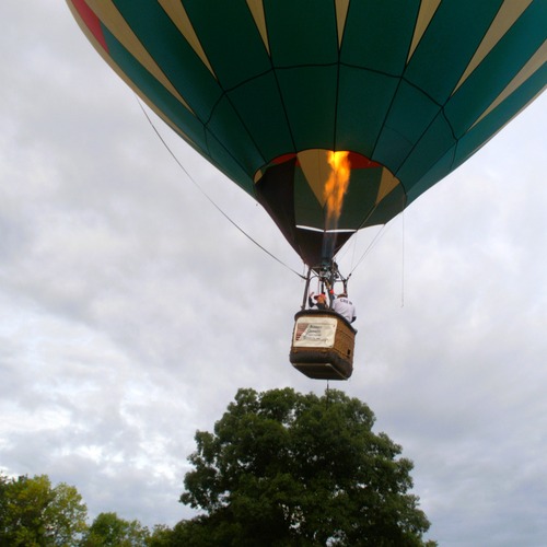 Lift-off Moment at the 2026 Great Falls Balloon Festival