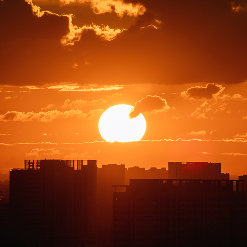 Orange Painted Sky