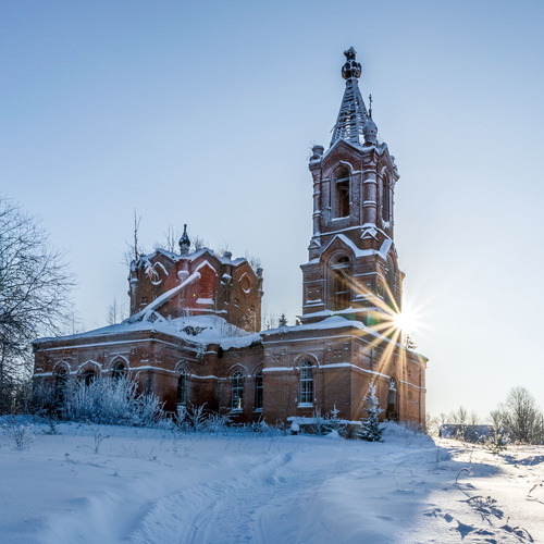 Руины Богословской церкви, село Ситемка