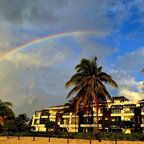 ARCOIRIS AL AMANECER