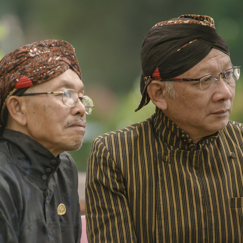 two elderly people
