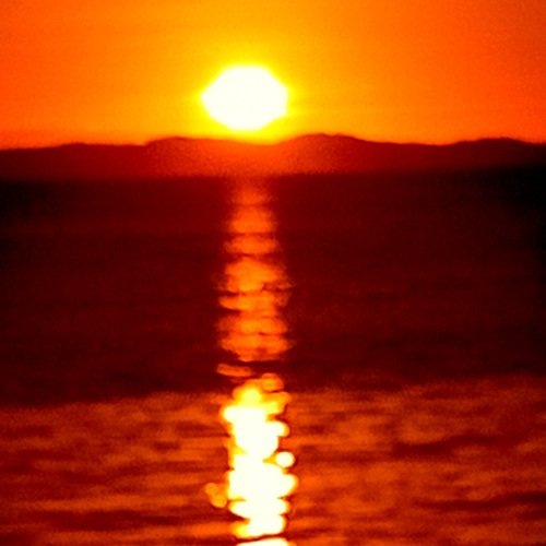 Por do sol
