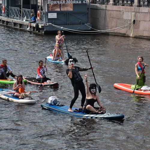 Фестиваль Фонтанка SUP. Петербург