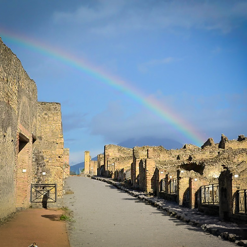 A street in Pompeii