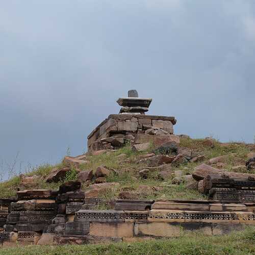 Ruins of old lord shiva temple