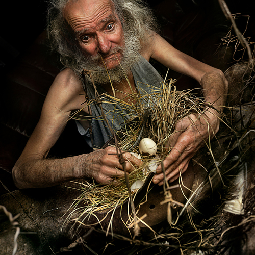 A man and a nest I.