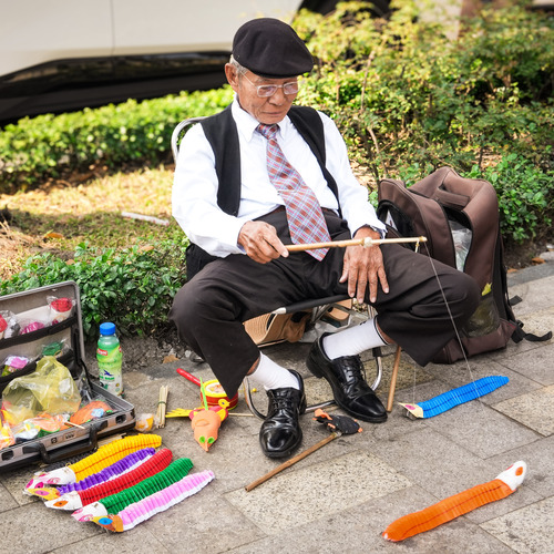 The Dapper Street Vendor