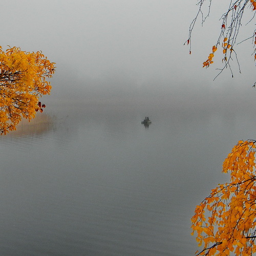 Осень,рыбалка